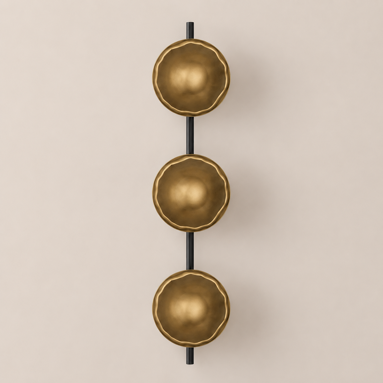 Orbis | Triple Glass Globe Wall Sconce