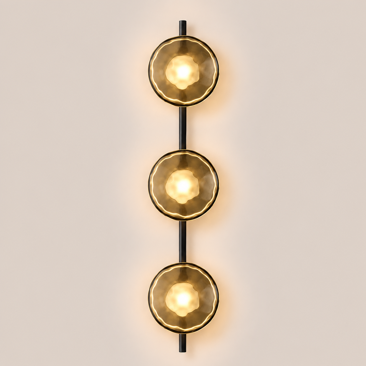 Orbis | Triple Glass Globe Wall Sconce