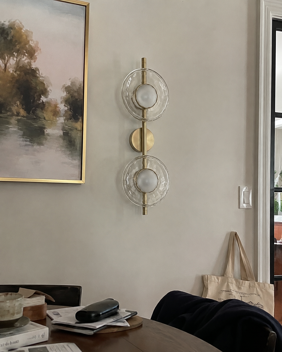 Orbis | Double Glass Globe Wall Sconce