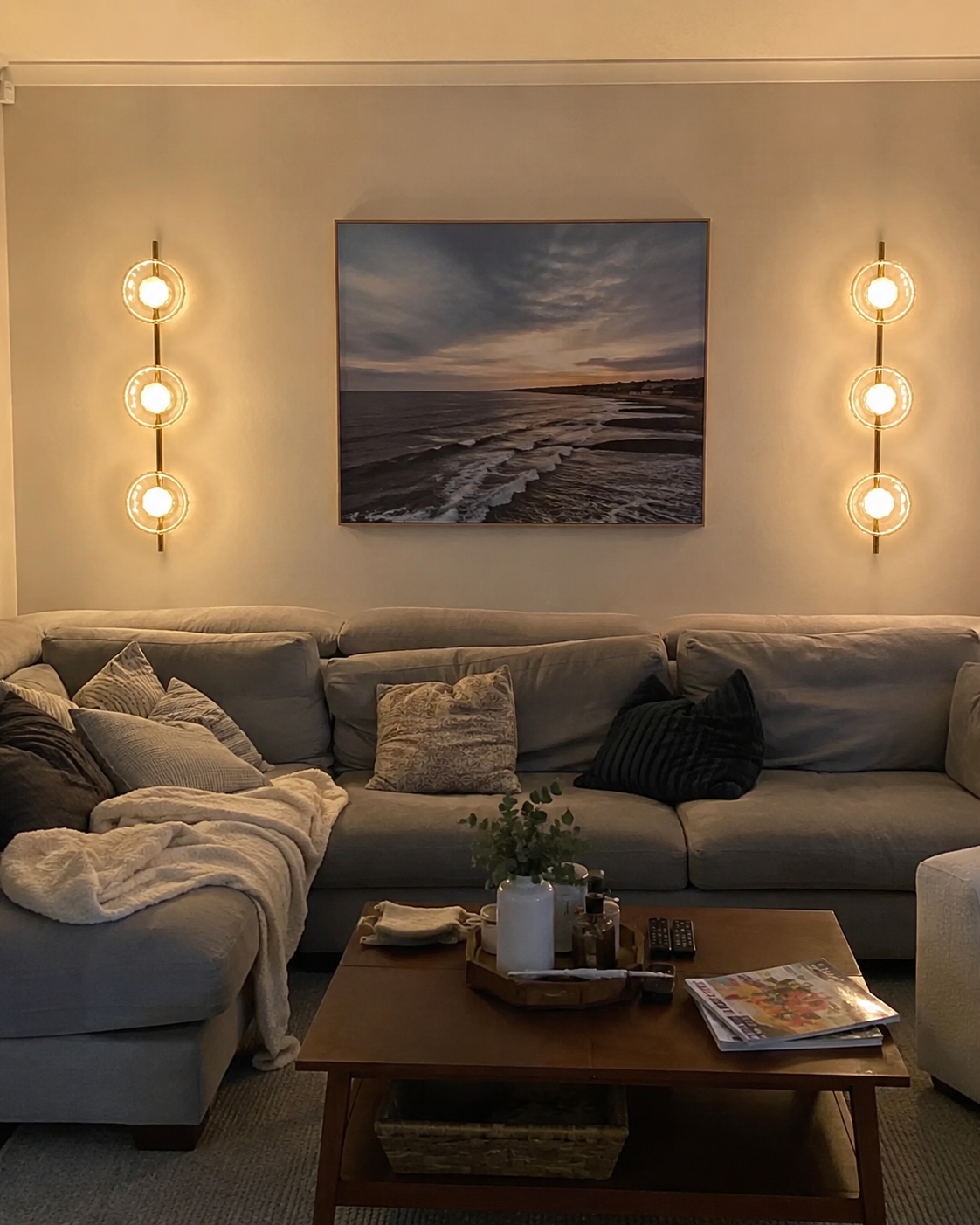 Orbis | Triple Glass Globe Wall Sconce