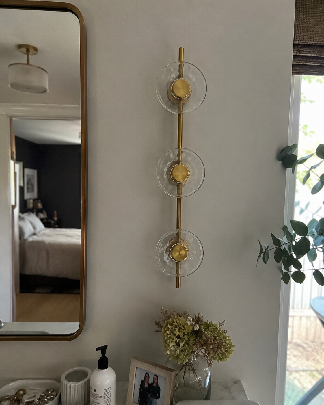 Orbis | Triple Glass Globe Wall Sconce