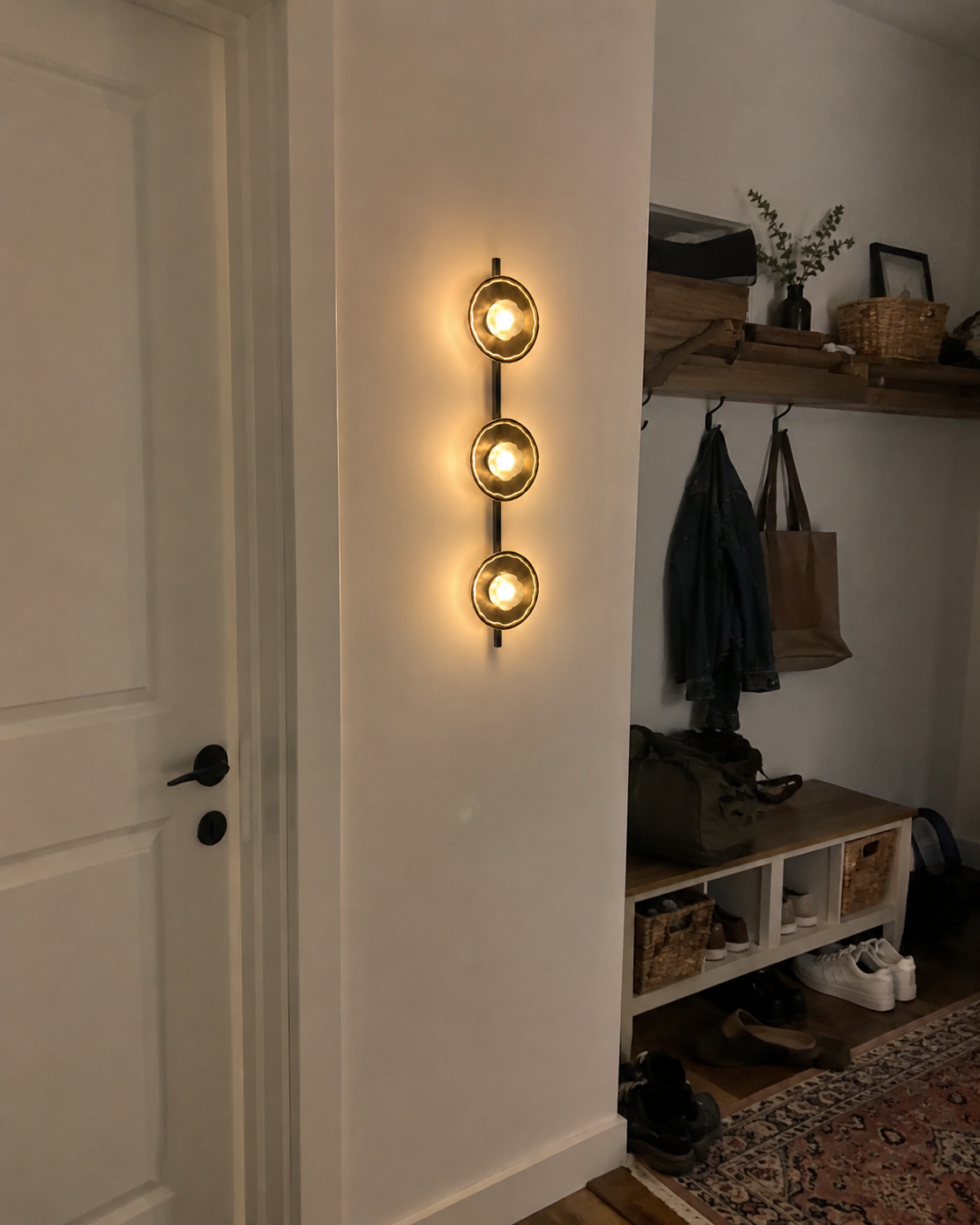Orbis | Triple Glass Globe Wall Sconce