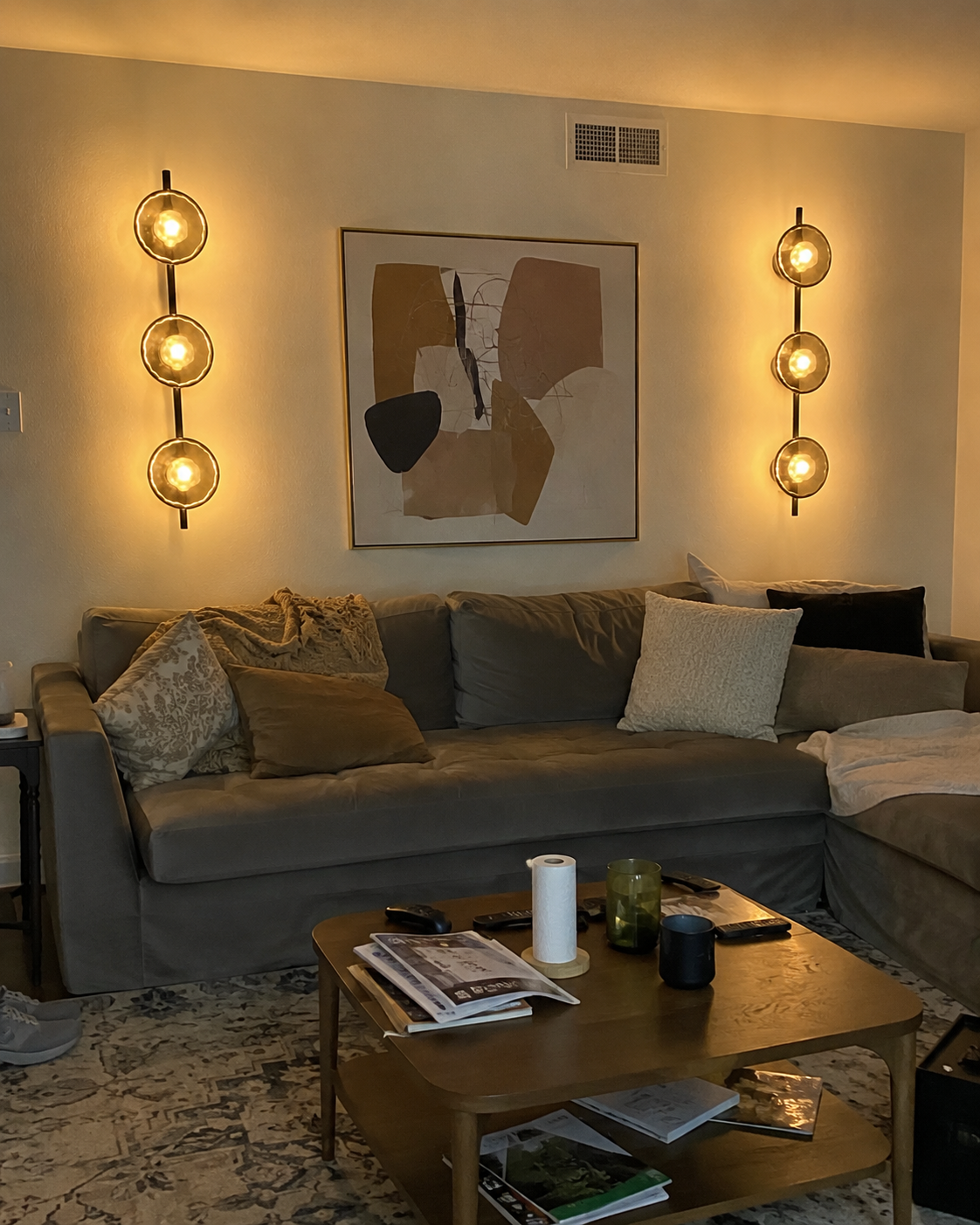 Orbis | Triple Glass Globe Wall Sconce