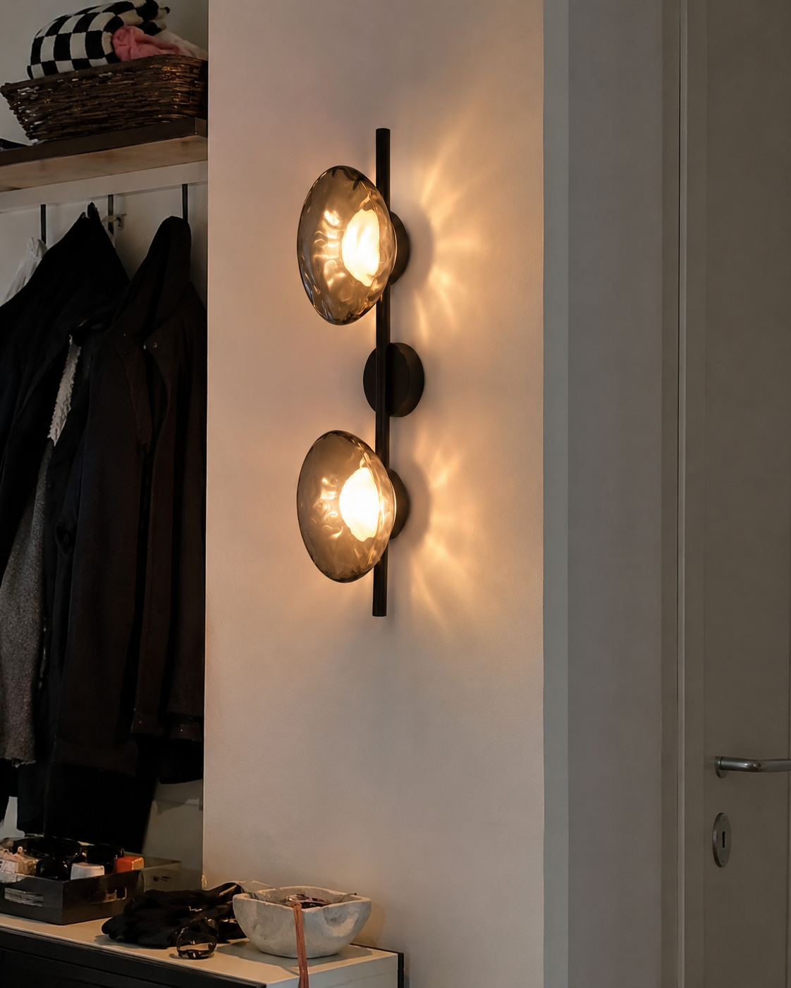 Orbis | Double Glass Globe Wall Sconce
