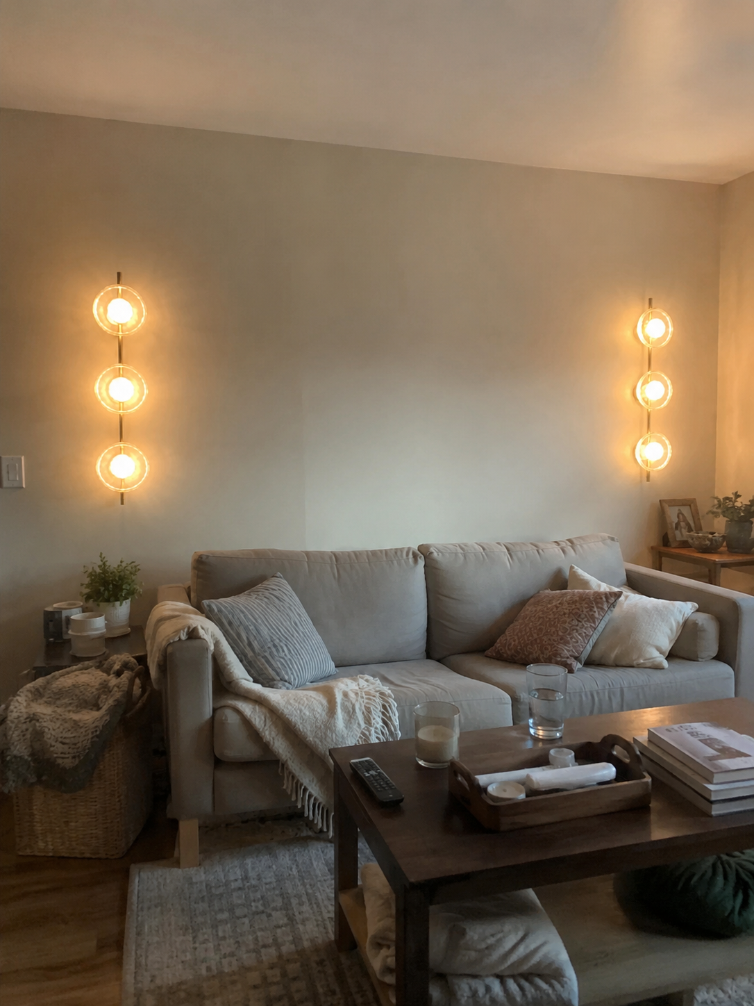 Orbis | Triple Glass Globe Wall Sconce
