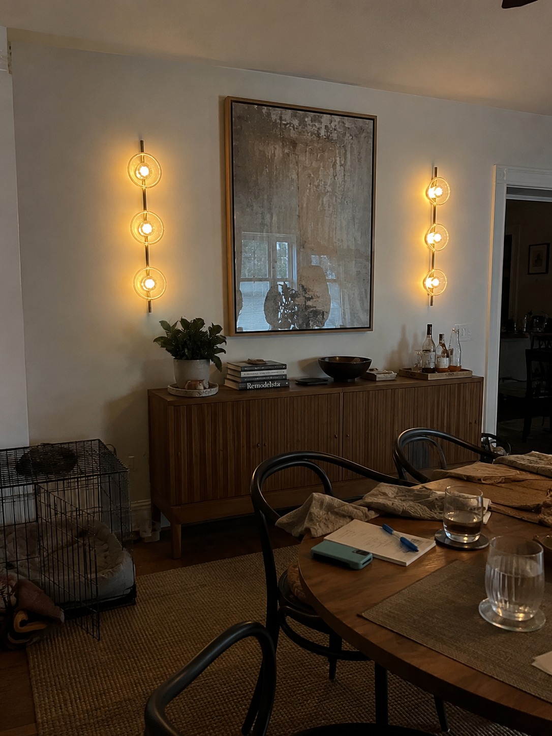 Orbis | Triple Glass Globe Wall Sconce
