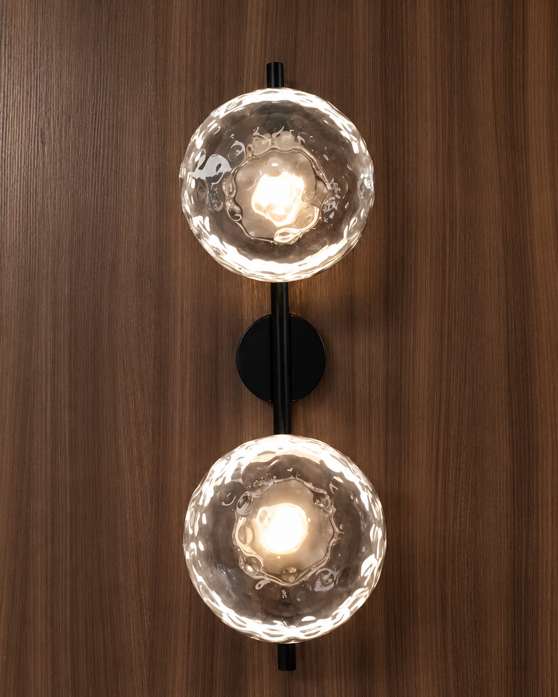 Orbis | Double Glass Globe Wall Sconce