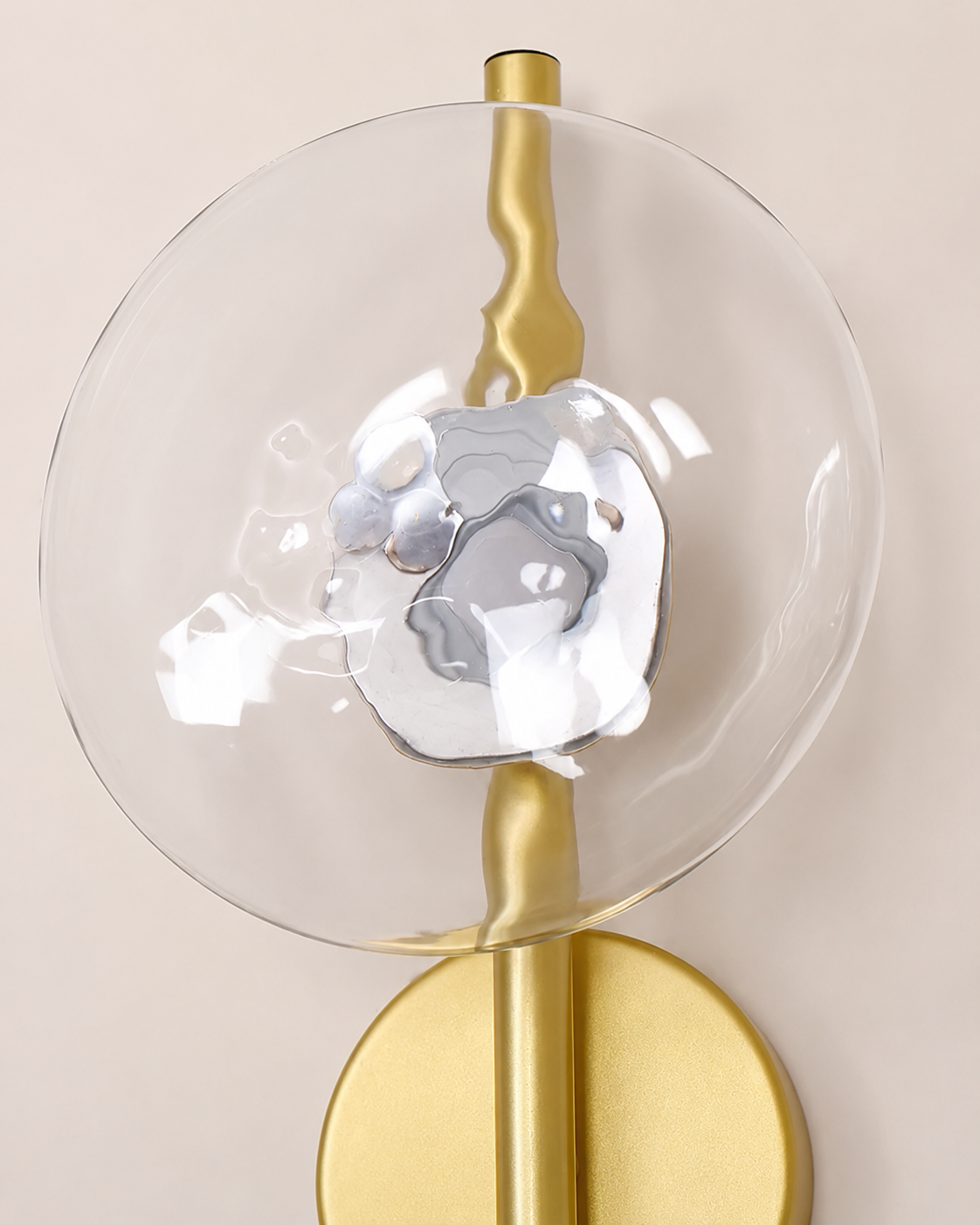 Orbis | Long-Arm Glass Globe Wall Sconce