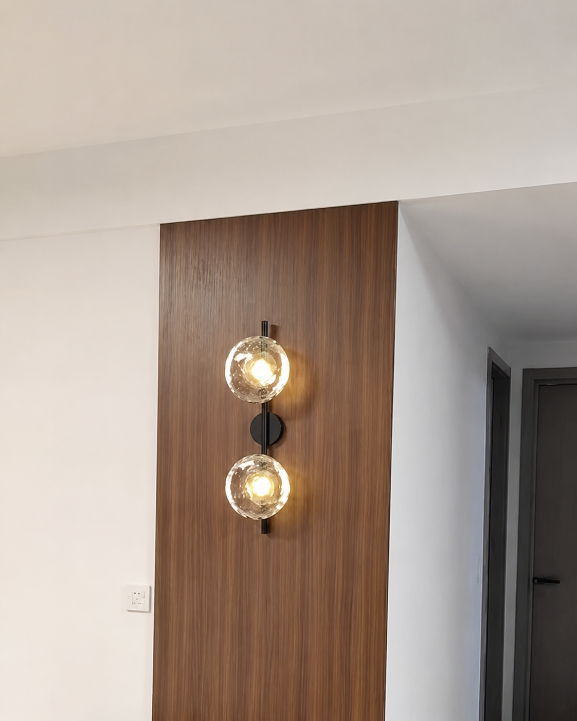 Orbis | Double Glass Globe Wall Sconce
