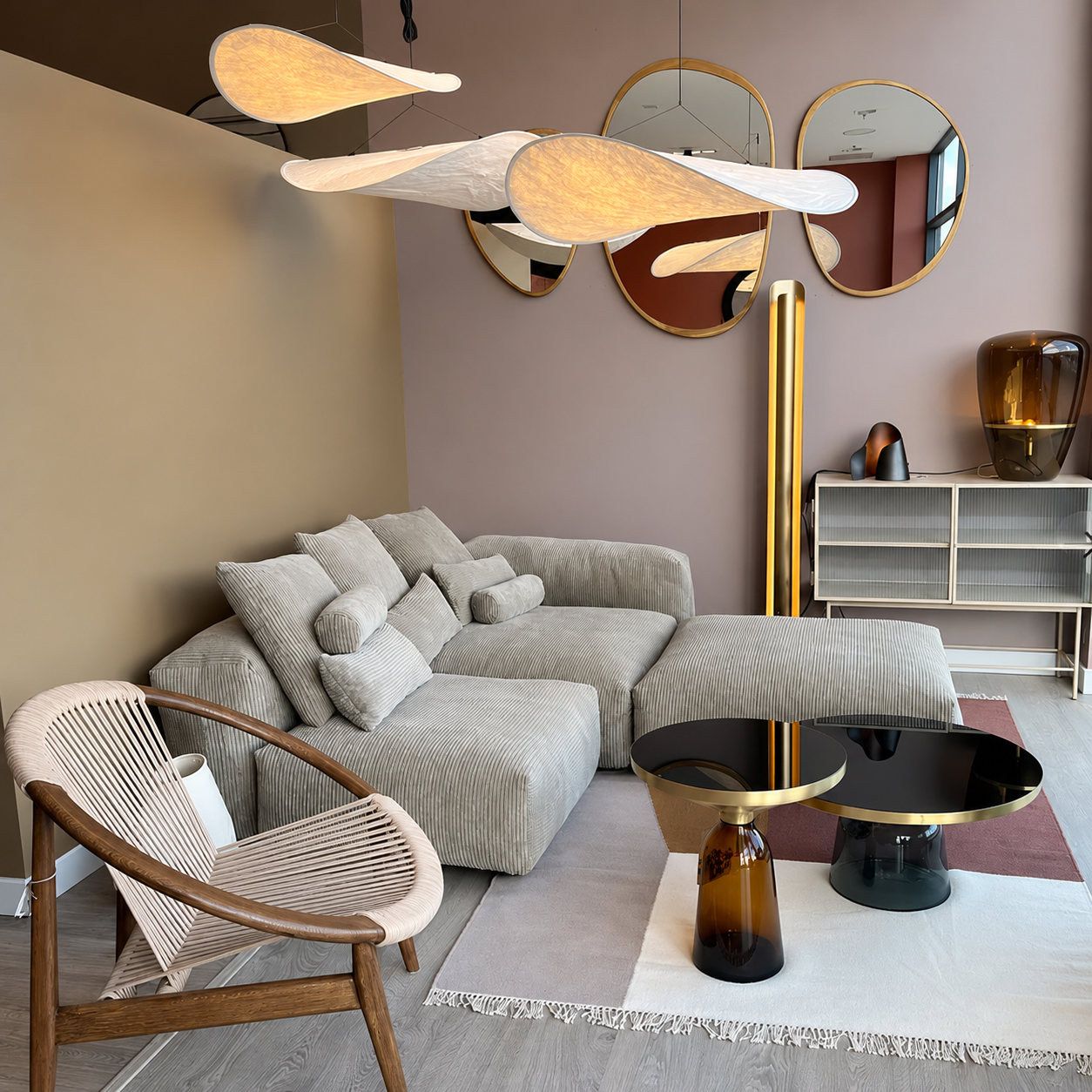 Yuki | Silk Cocoon Pendant Chandelier