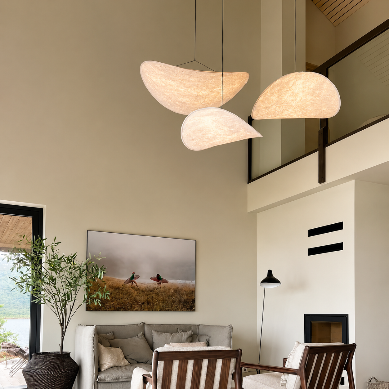 Yuki | Silk Cocoon Pendant Chandelier