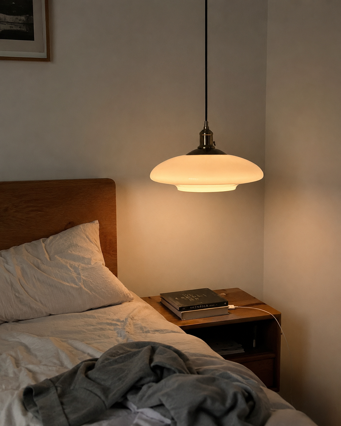 Opal | Milky Glass Globe Chandelier