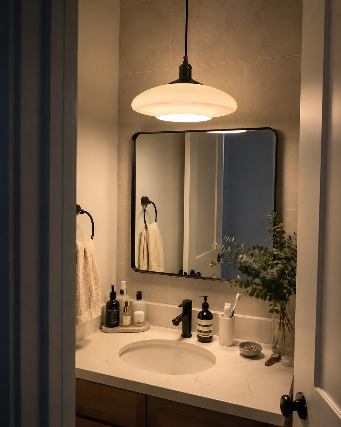Opal | Milky Glass Globe Chandelier