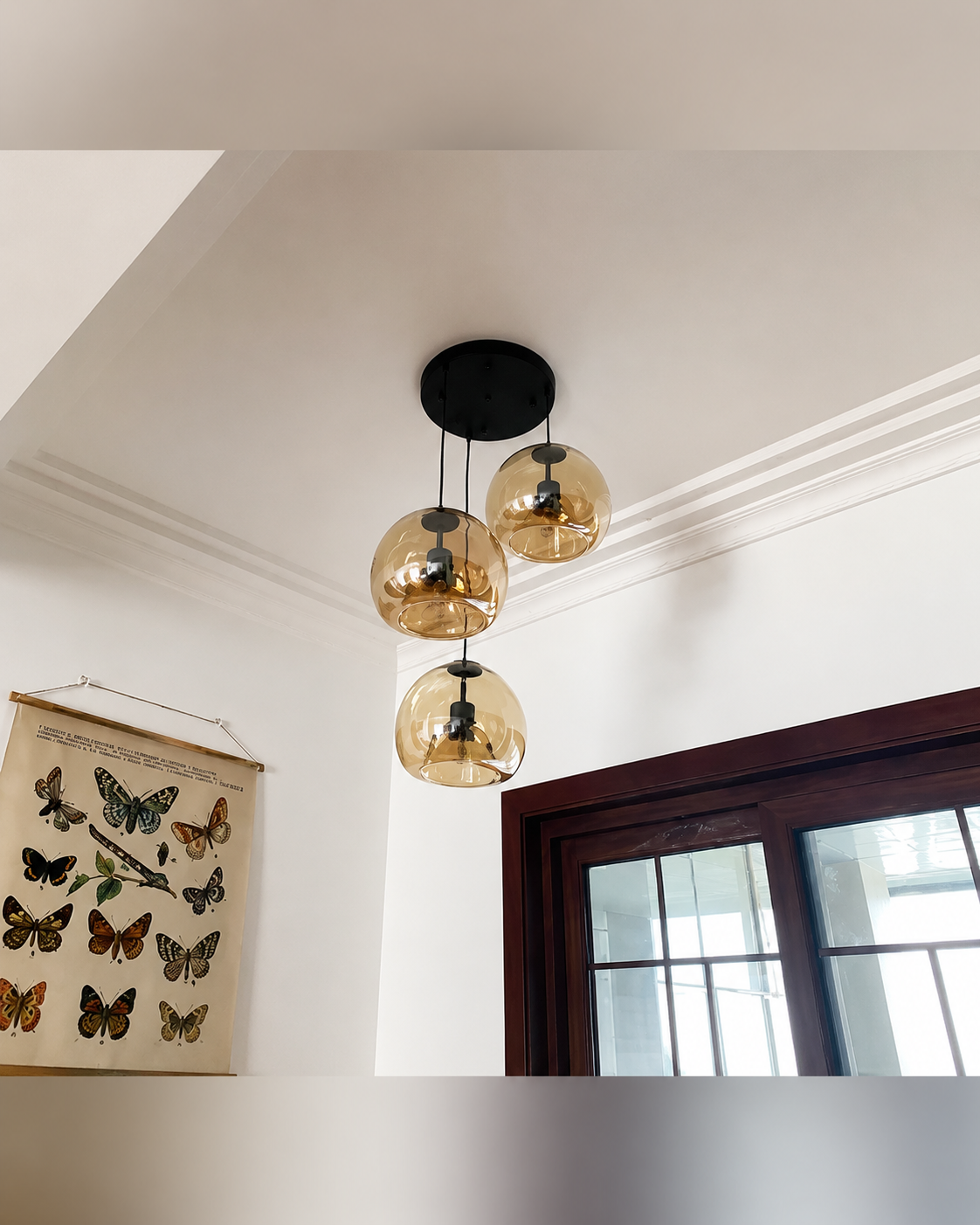 Mist | Glass Globe Pendant Light