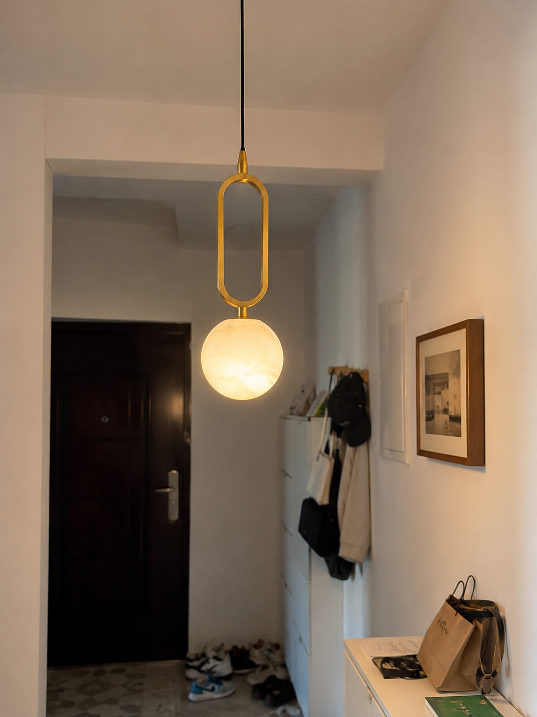 Circa | Marble Disc Wall Sconce