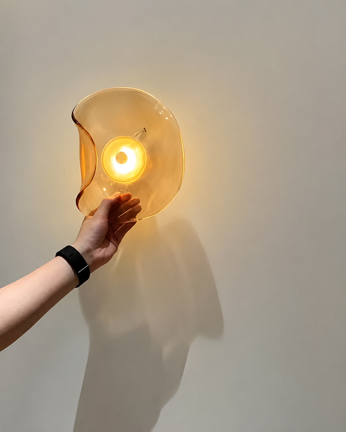 Amara | Organic Glass Wall Sconce