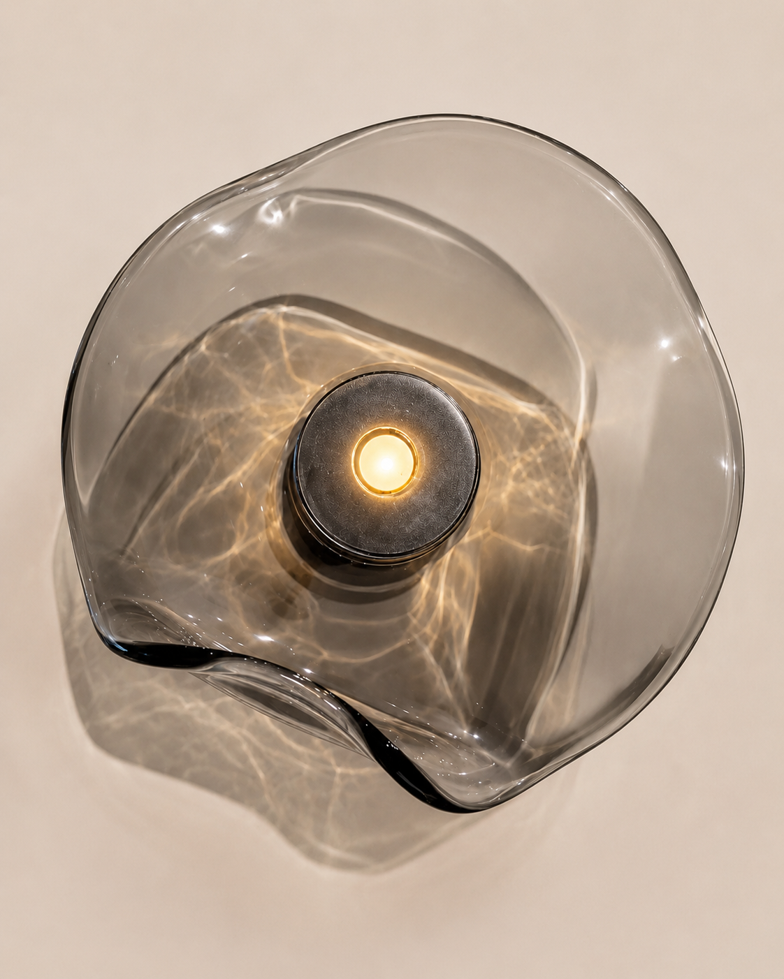 Amara | Organic Glass Wall Sconce