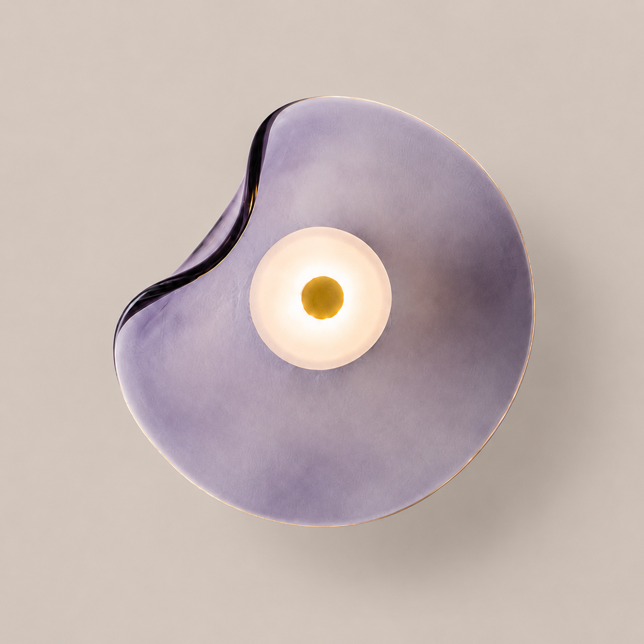 Amara | Organic Glass Wall Sconce