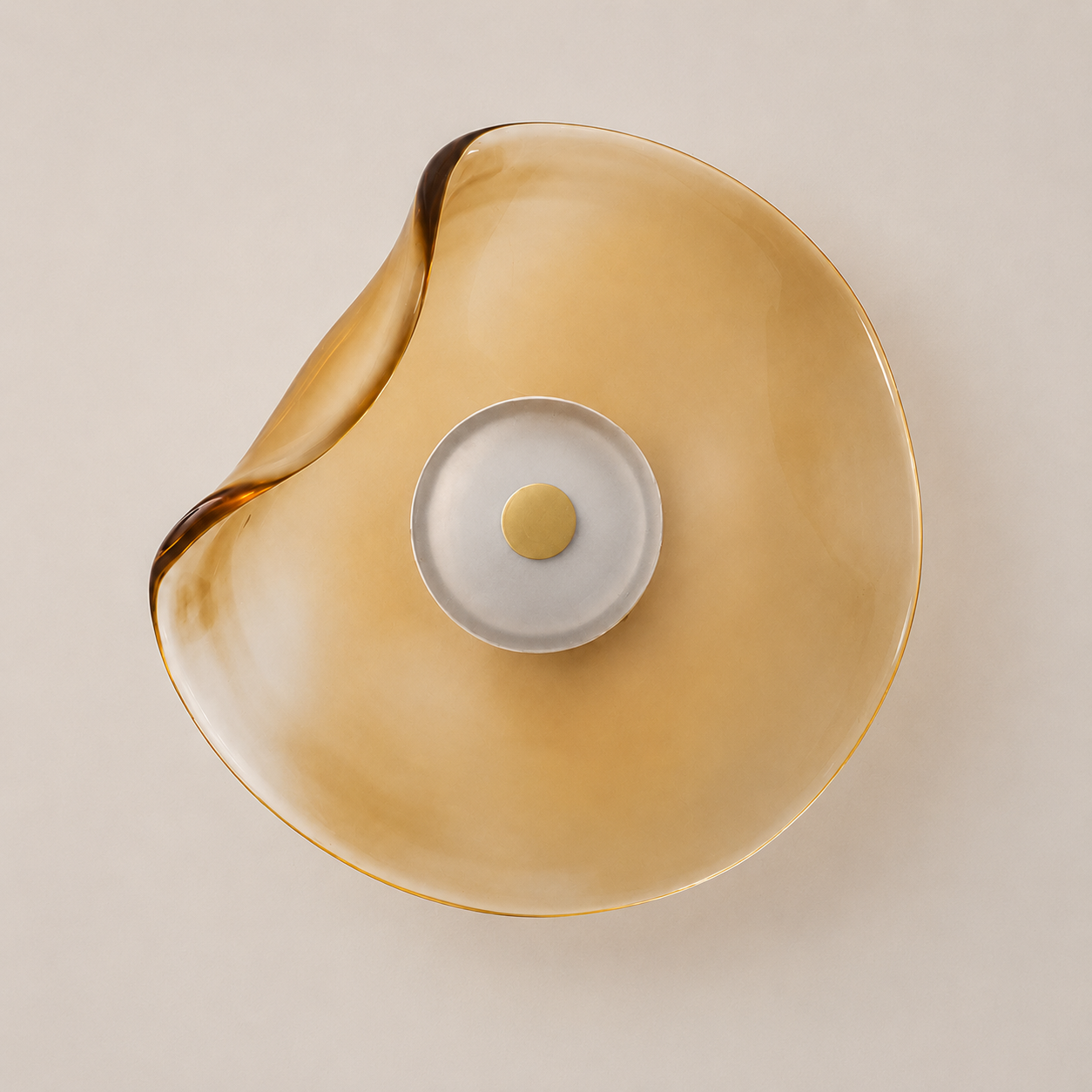 Amara | Organic Glass Wall Sconce