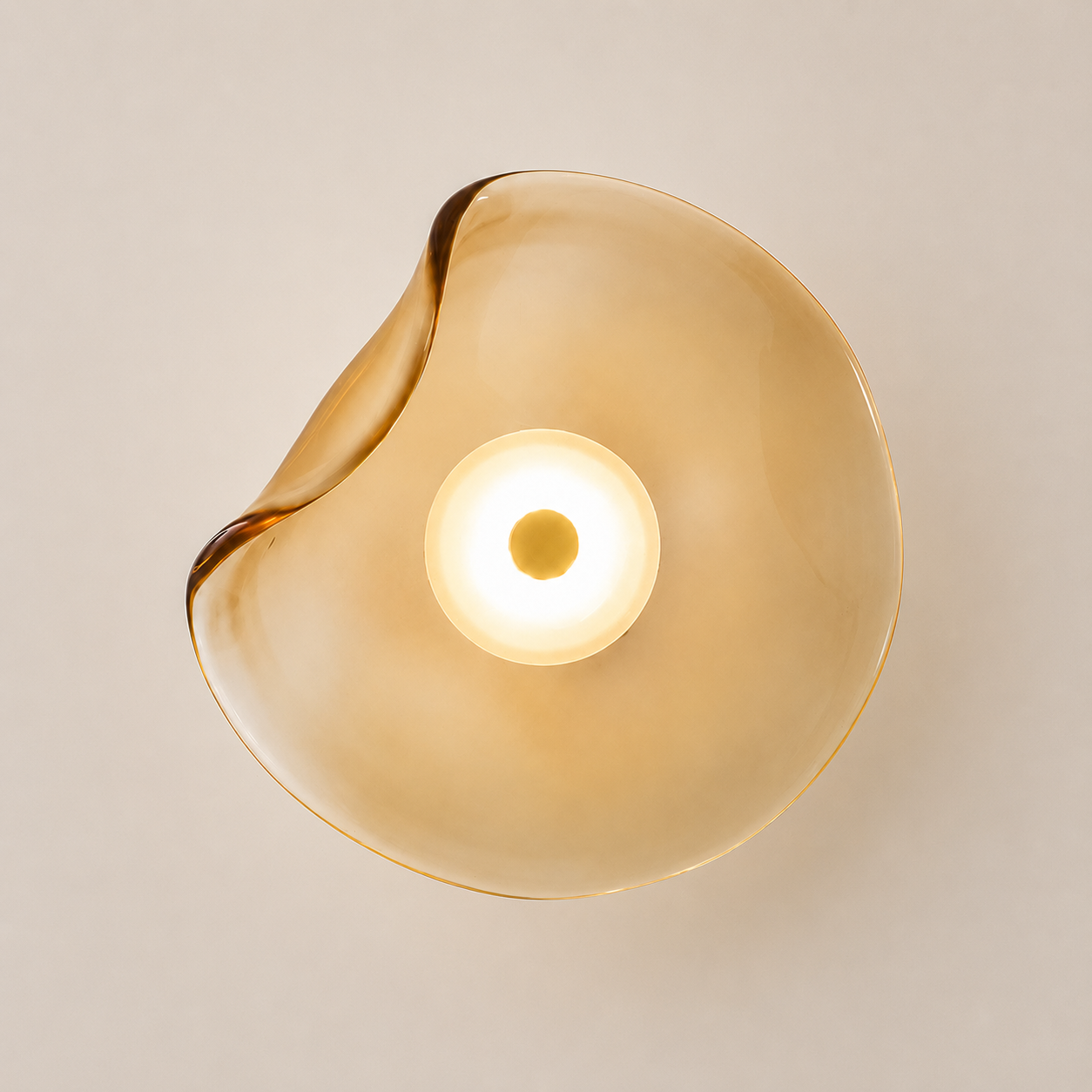 Amara | Organic Glass Wall Sconce
