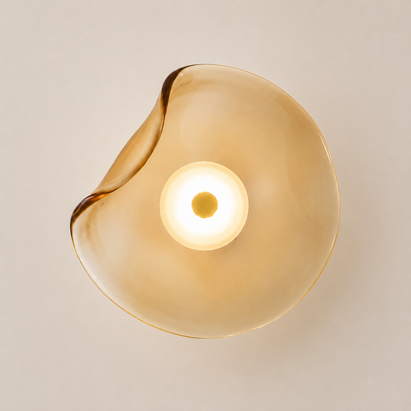 Amara | Organic Glass Wall Sconce