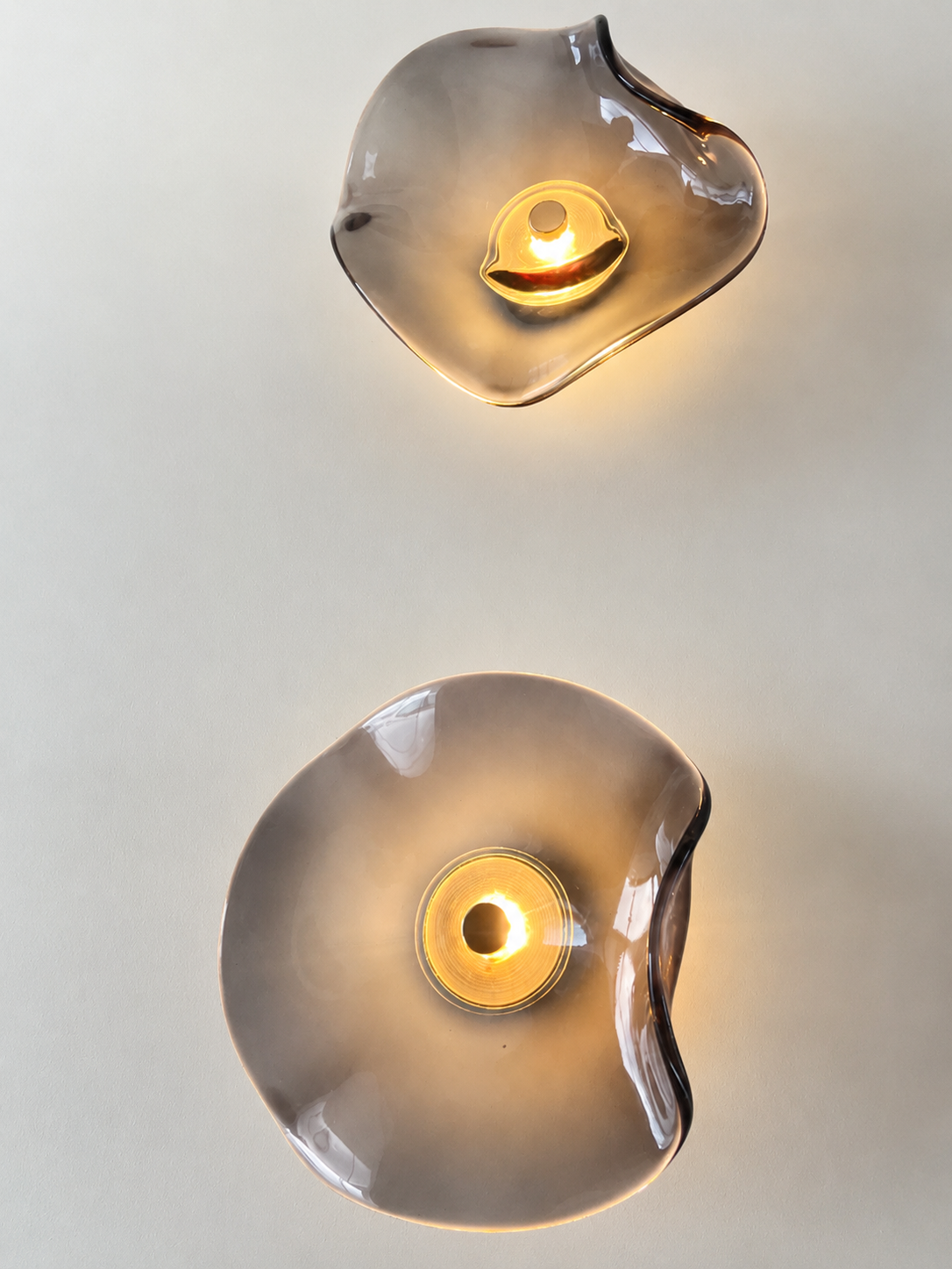 Amara | Organic Glass Wall Sconce
