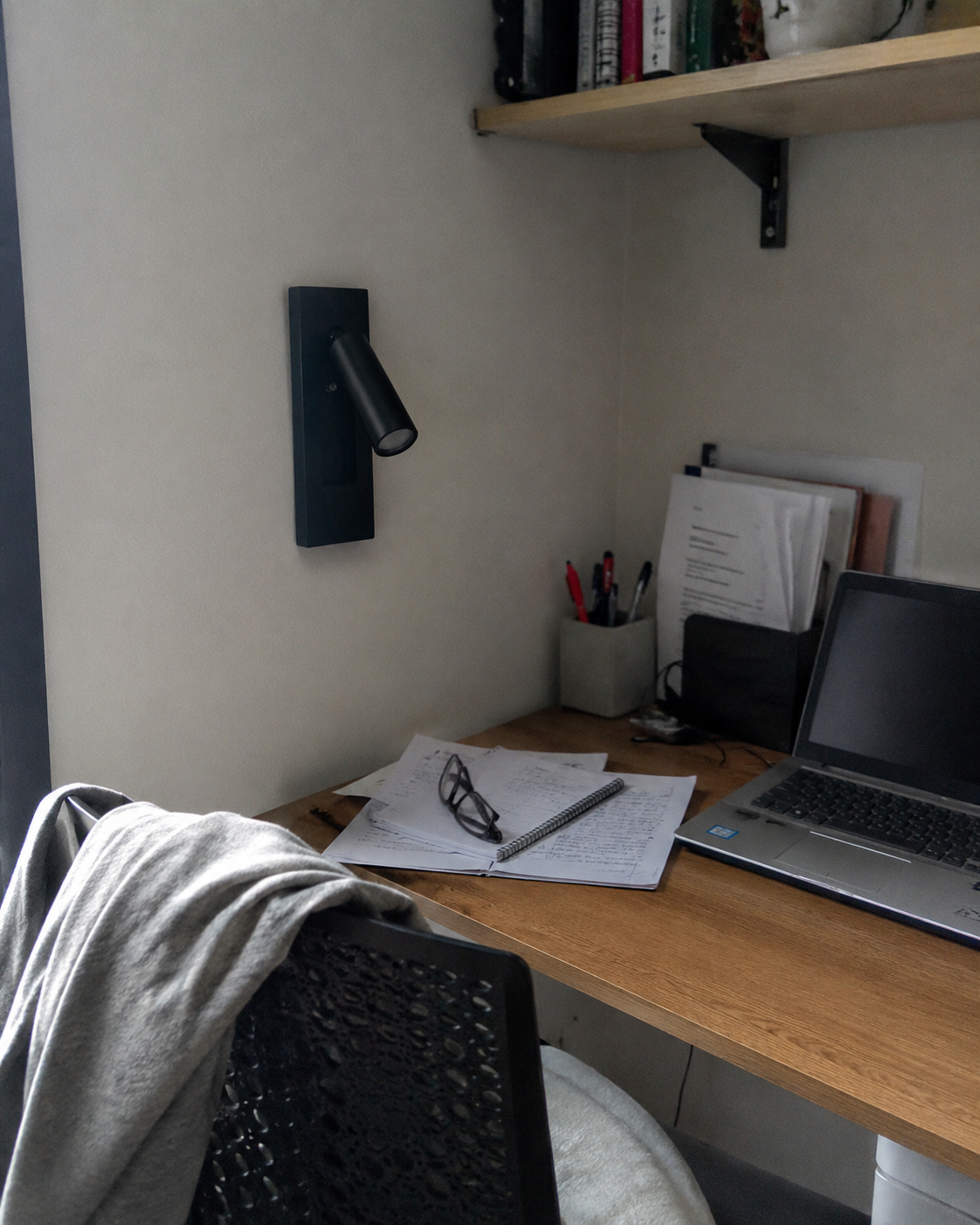 Cache | Recessed Reading Wall Light