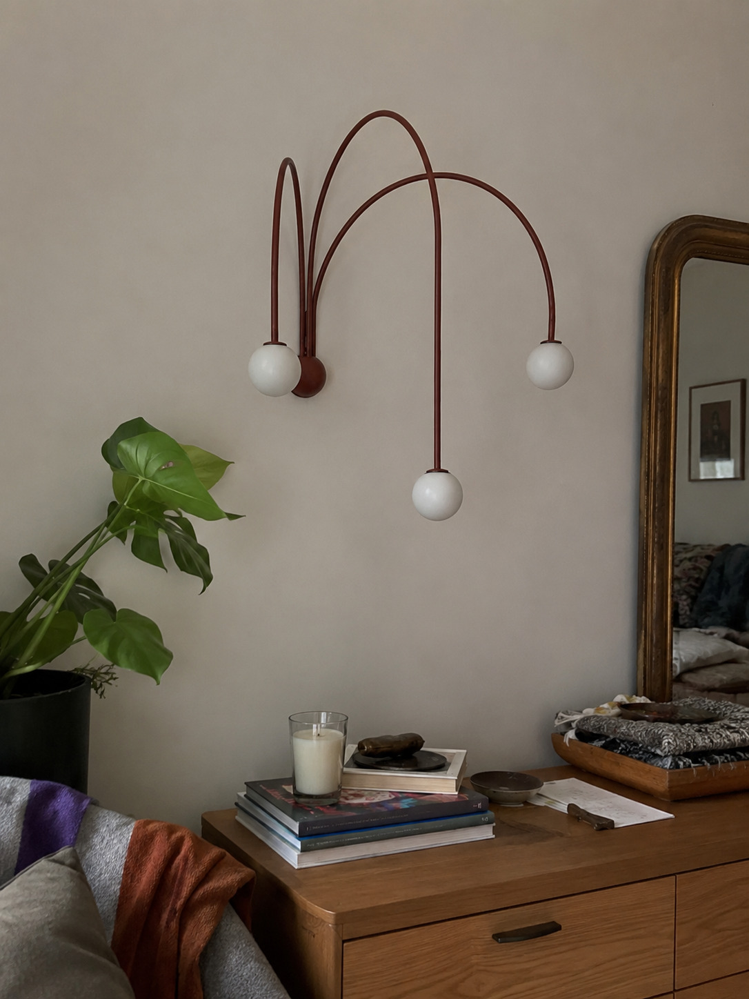 Nebula | Glass Globe Cluster Wall Sconce