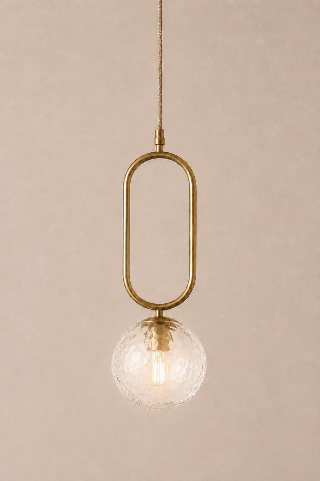 Ori | Copper Glass Globe Pendant