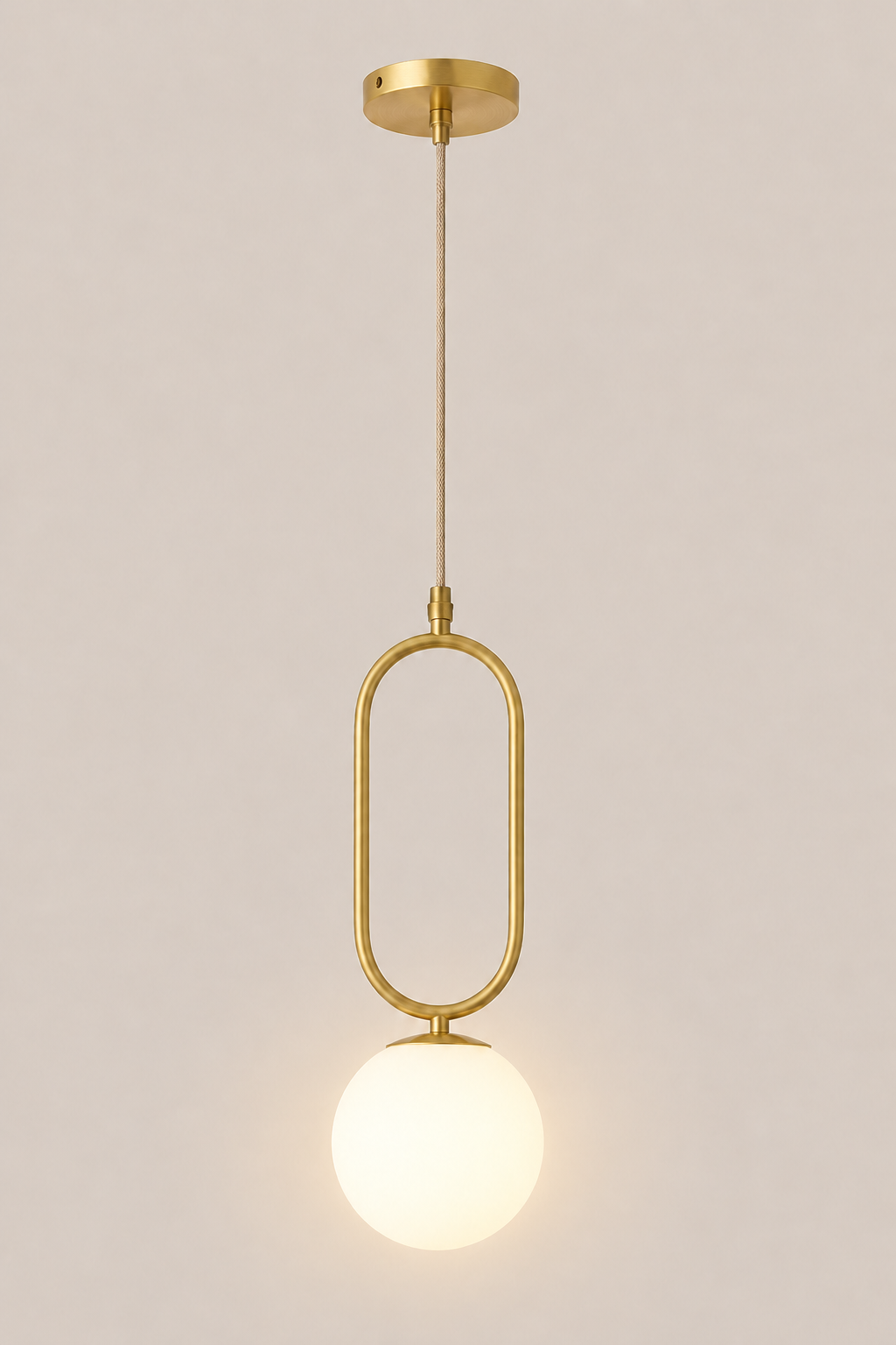 Ori | Copper Glass Globe Pendant
