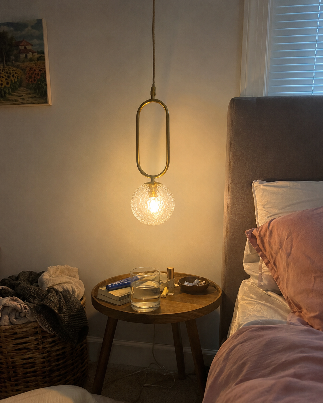 Ori | Copper Glass Globe Pendant
