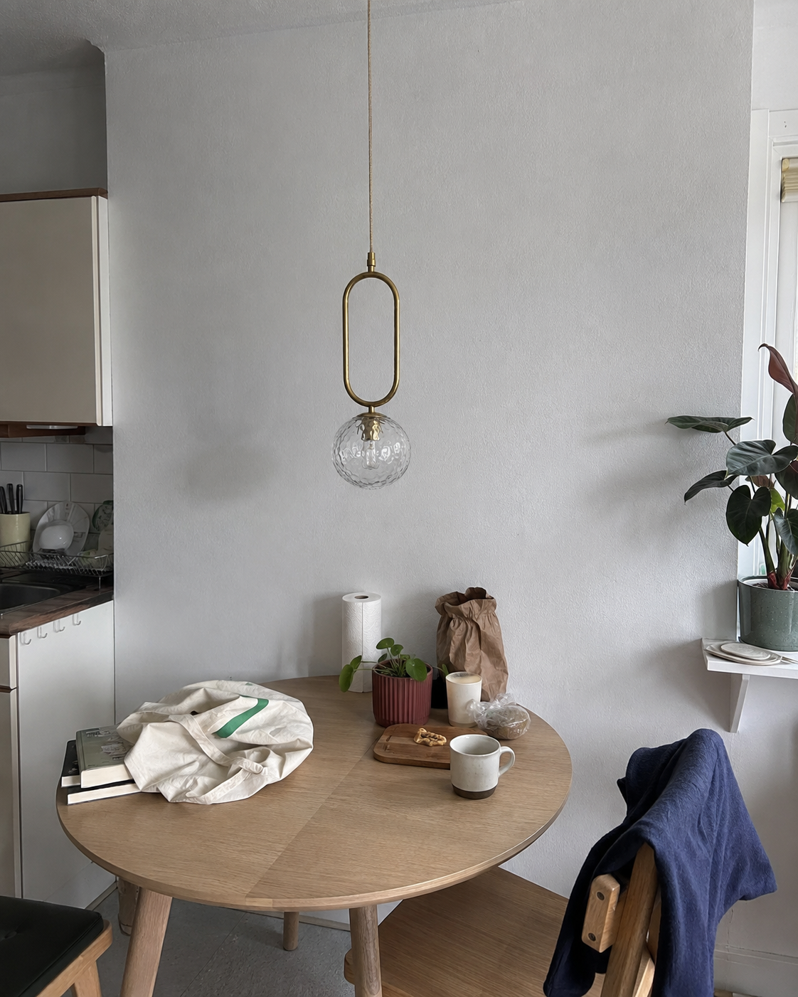 Ori | Copper Glass Globe Pendant
