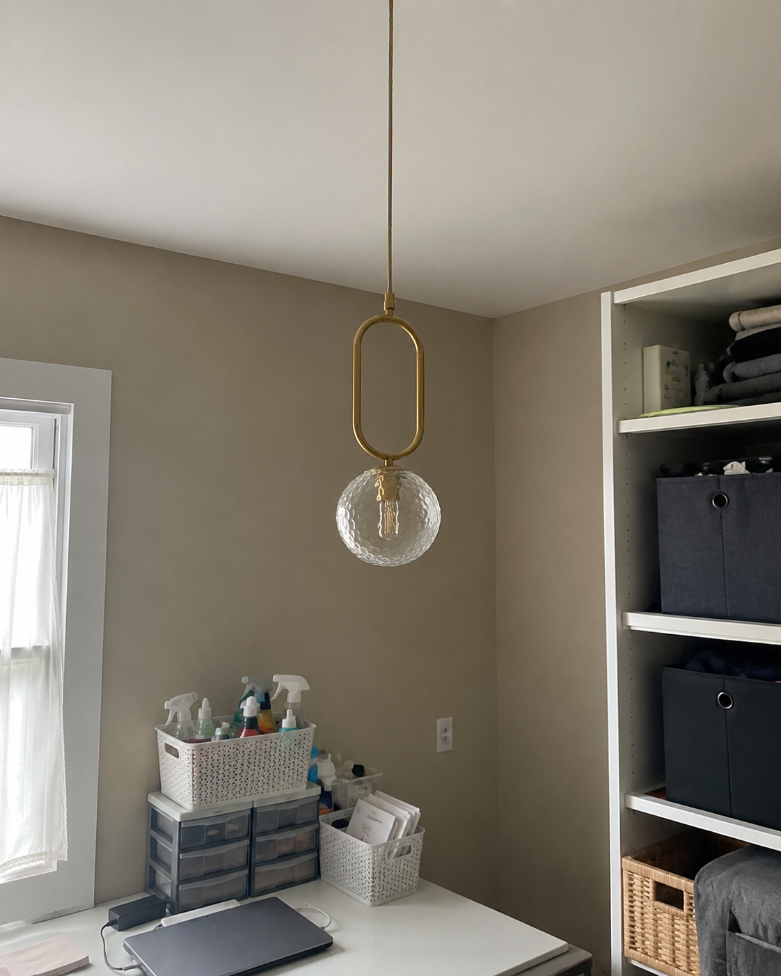 Ori | Copper Glass Globe Pendant