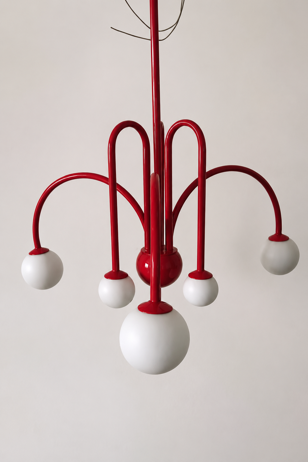 Comet | Glass Globe Cluster Chandelier