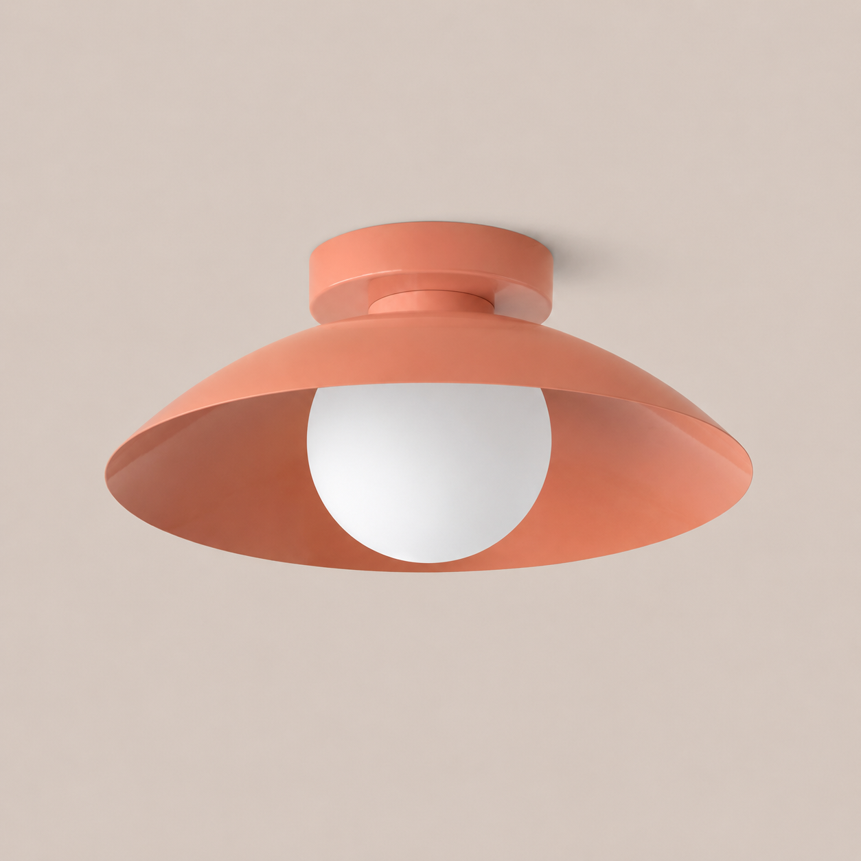 Milo | Mid-Century Flush Mount Ceiling Light