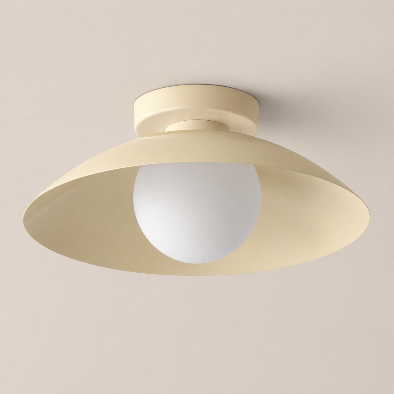 Milo | Mid-Century Flush Mount Ceiling Light