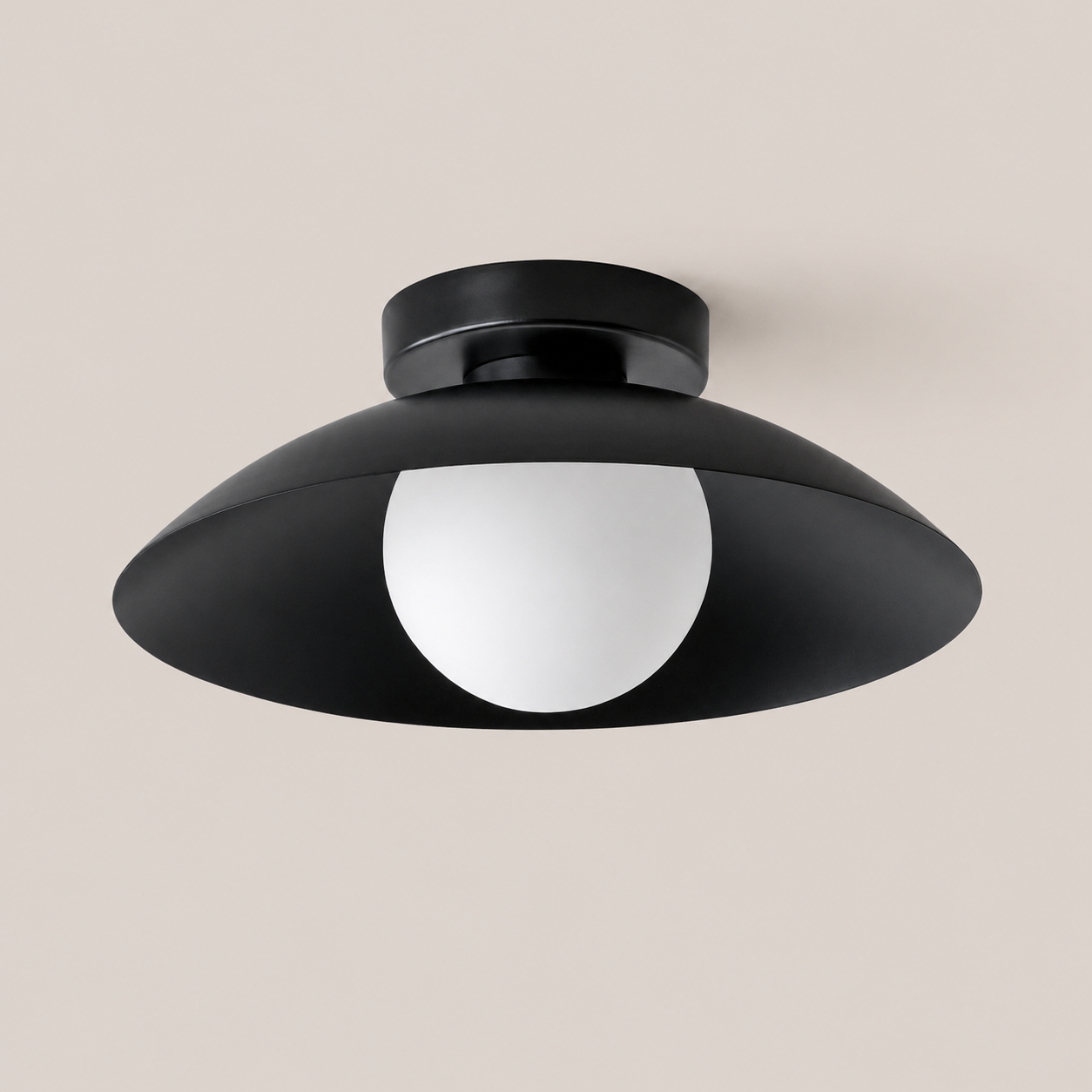 Milo | Mid-Century Flush Mount Ceiling Light