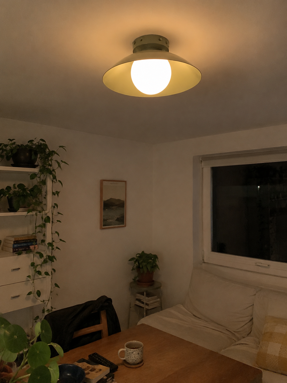 Milo | Mid-Century Flush Mount Ceiling Light