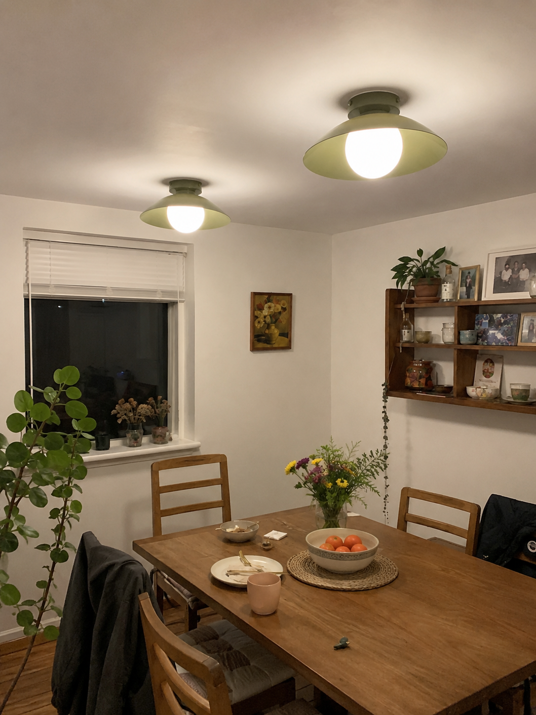 Milo | Mid-Century Flush Mount Ceiling Light