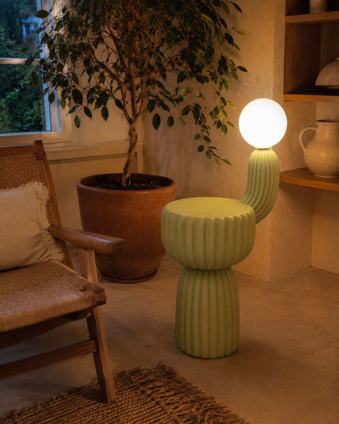 Saguaro | Sculptural Cactus Floor Lamp
