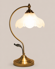 Lotura | Lotus Glass Bedside Lamp
