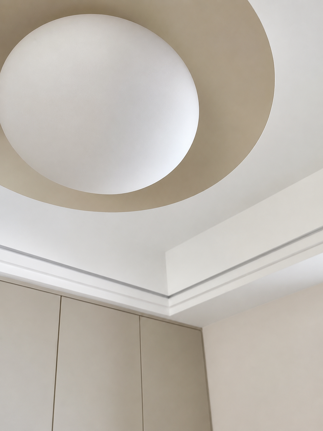 Cumulus | Cream Saucer Chandelier