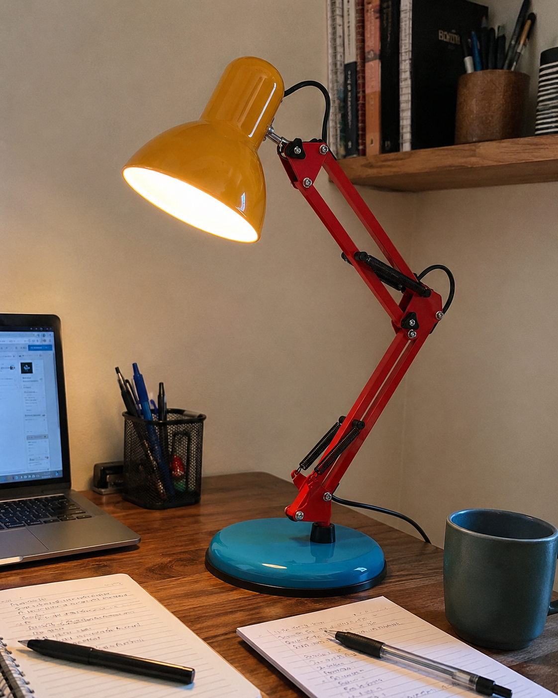 Scout | Adjustable Arm Study Lamp