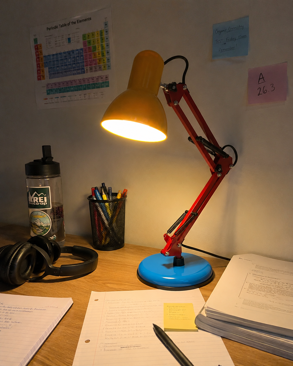 Scout | Adjustable Arm Study Lamp