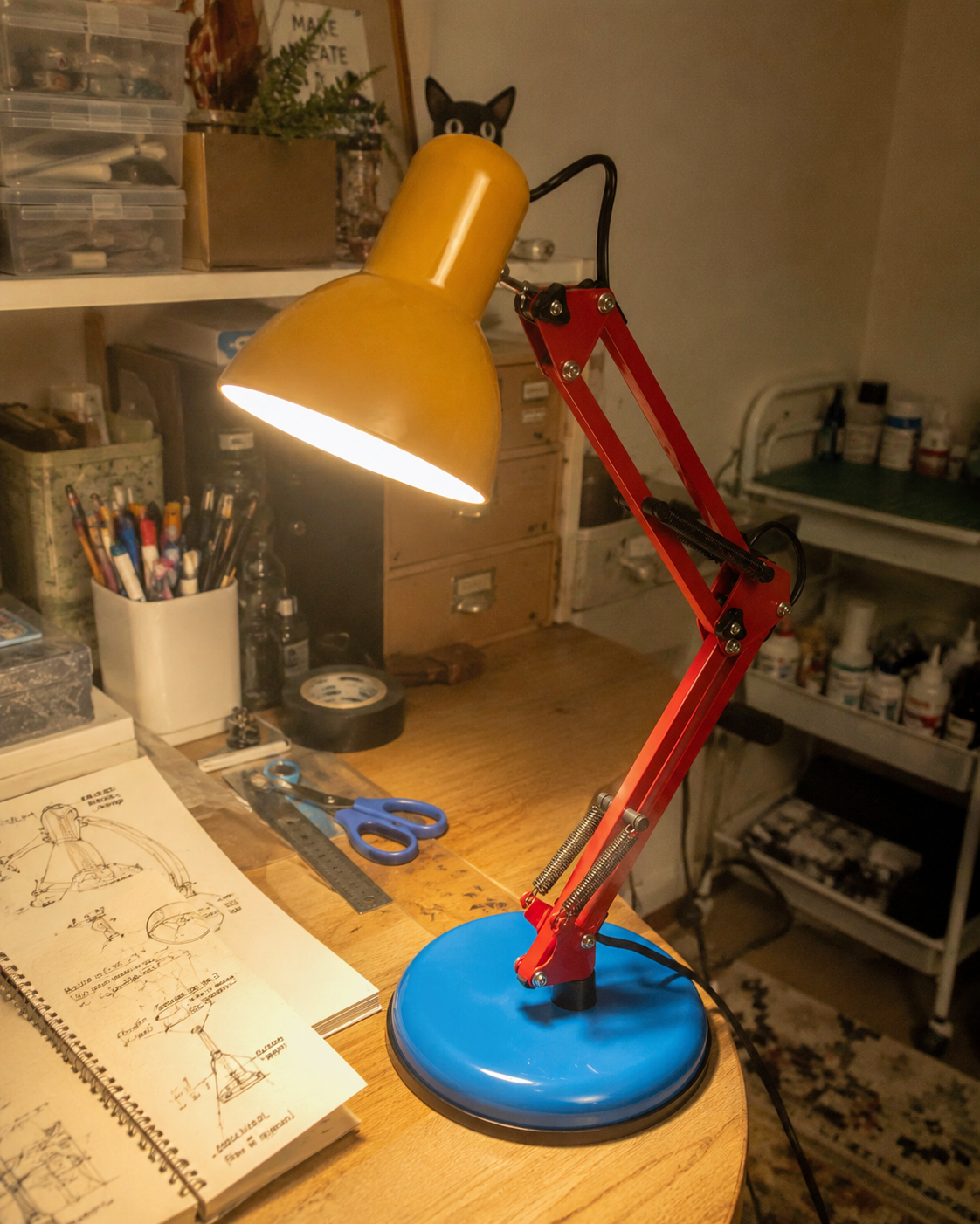 Scout | Adjustable Arm Study Lamp