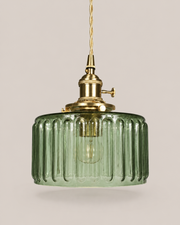 Emi | Fluted Glass Pendant Light