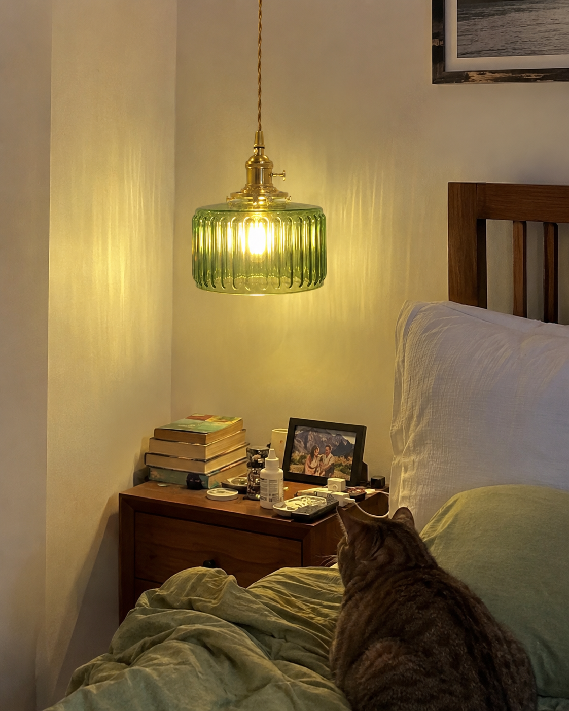 Emi | Fluted Glass Pendant Light