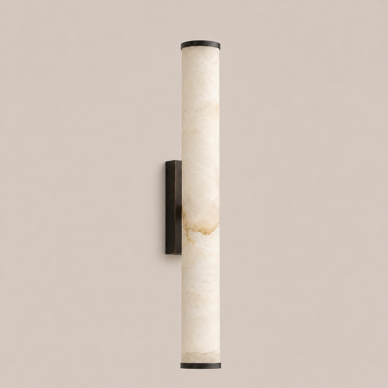 Marin | Alabaster Tube Wall Sconce