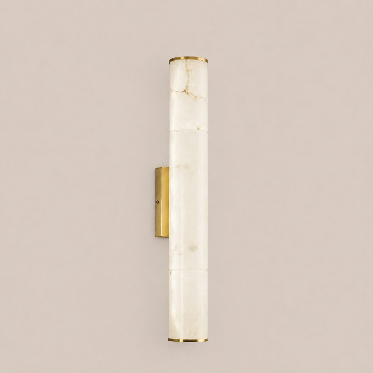 Marin | Alabaster Tube Wall Sconce