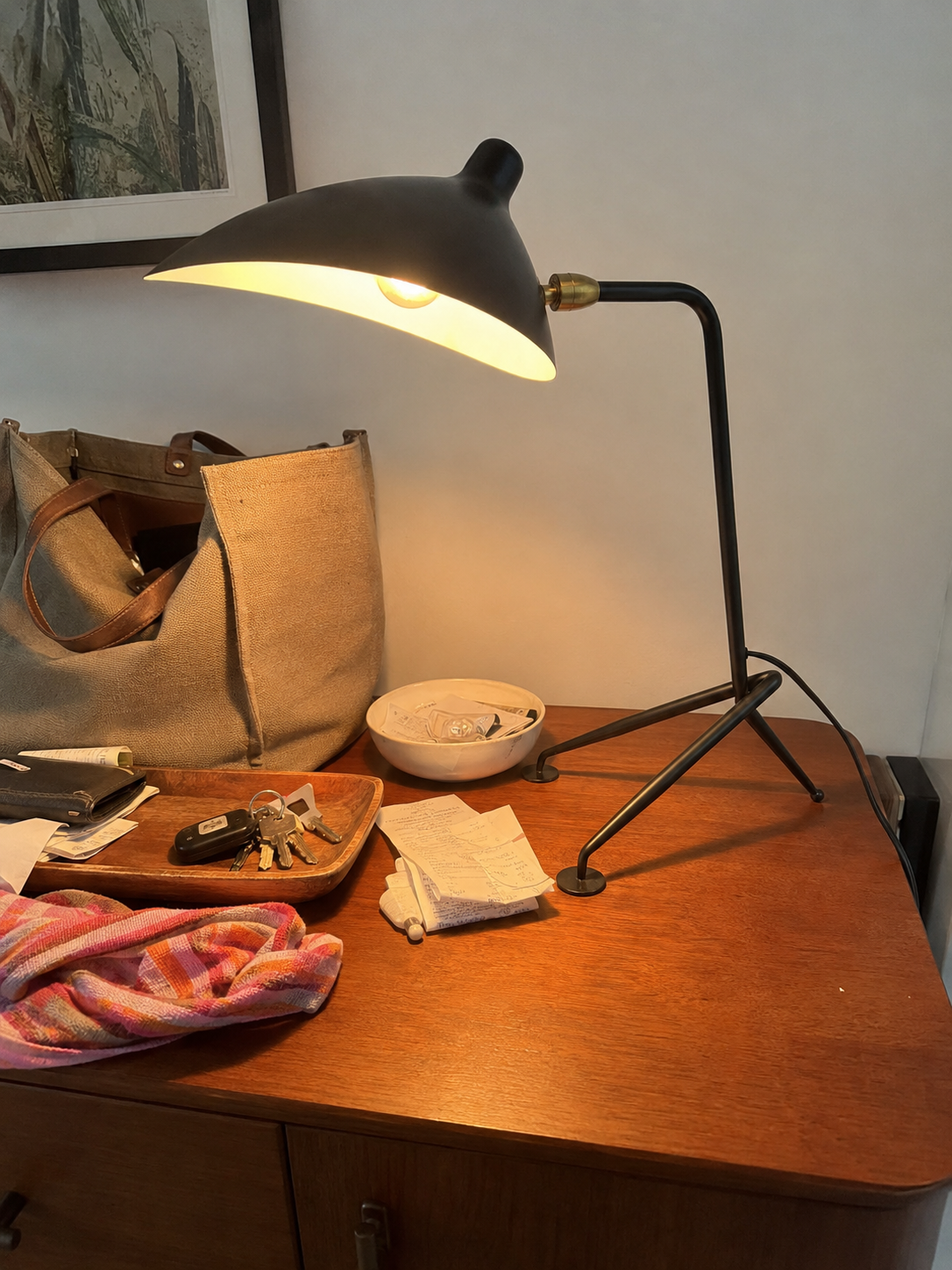 Silas | Tripod Table Lamp